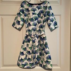 LILLY PULITZER Jonah Dress Ponte Brewster Blue, Let’s Get a Little Bit Ginky-NWT